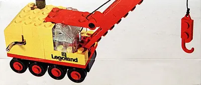 LEGO LEGOLAND 643 Mobile Crane set