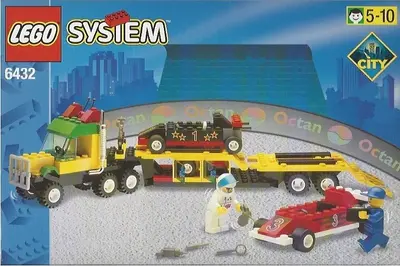 LEGO Town 6432 Speedway Transport set