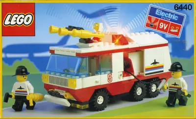 LEGO Town 6440 Jetport Fire Squad set
