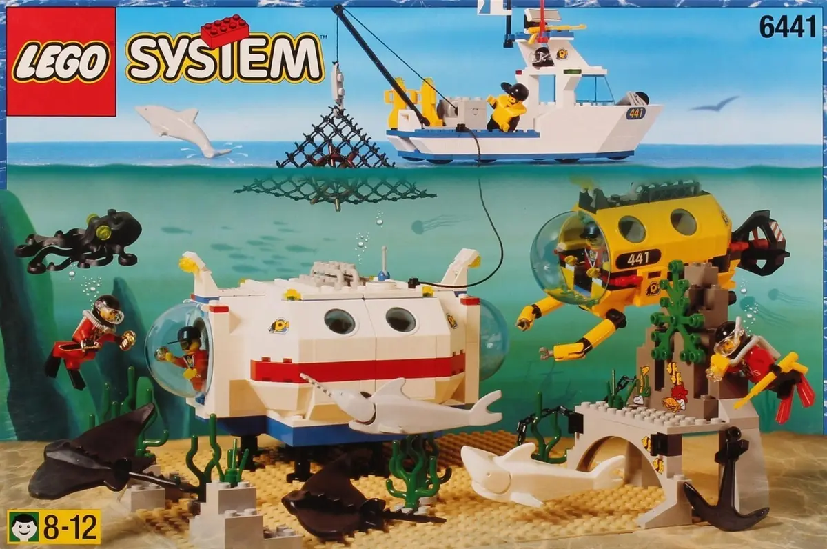LEGO Town 6441 Deep Reef Refuge set, image 2
