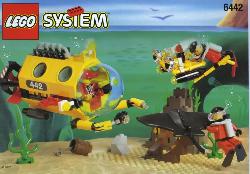 LEGO Town 6442 Sting Ray Explorer set