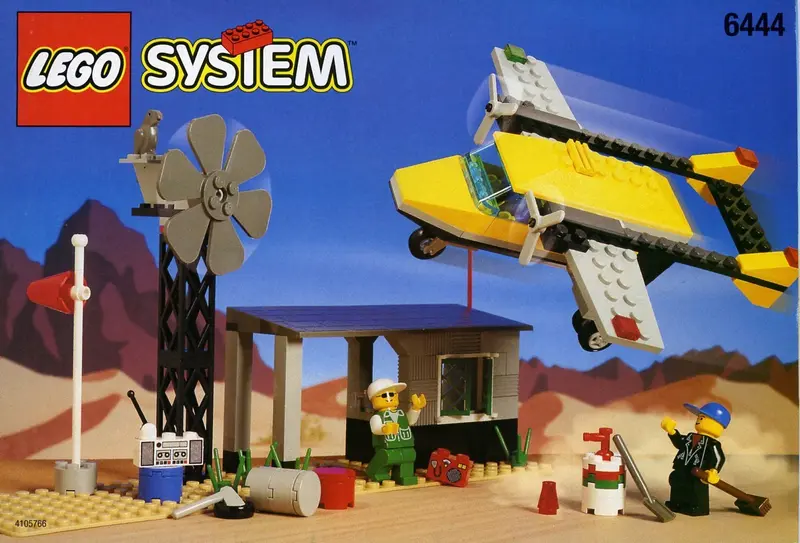 LEGO Town 6444 Outback Airstrip set