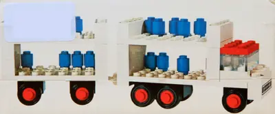 LEGO LEGOLAND 645 Milk Truck with Trailer set