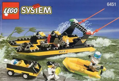 LEGO Town 6451 River Response set