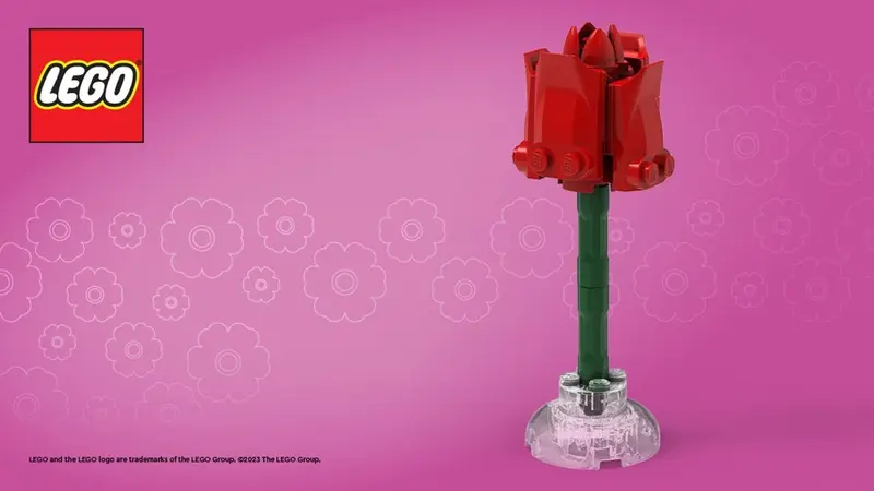 LEGO Promotional 6453332 Rose set