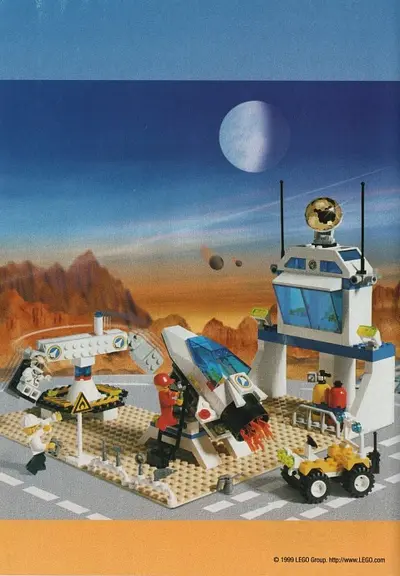 LEGO Town 6455 Space Simulation Station set