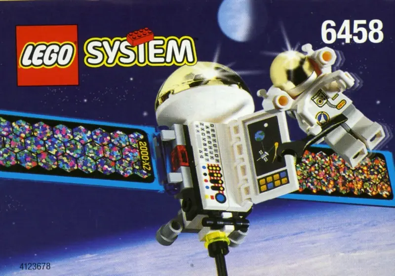 LEGO Town 6458 Satellite with Astronaut set