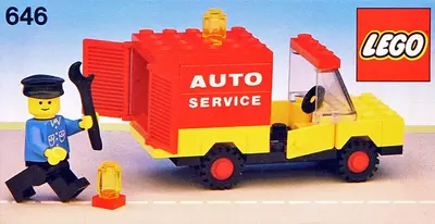 LEGO Town 646 Auto Service set