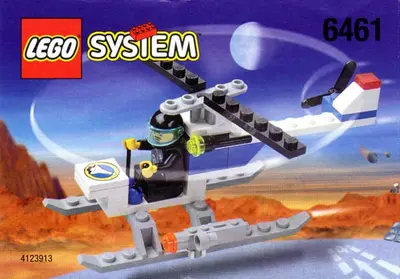 LEGO Town 6461 Surveillance Chopper set