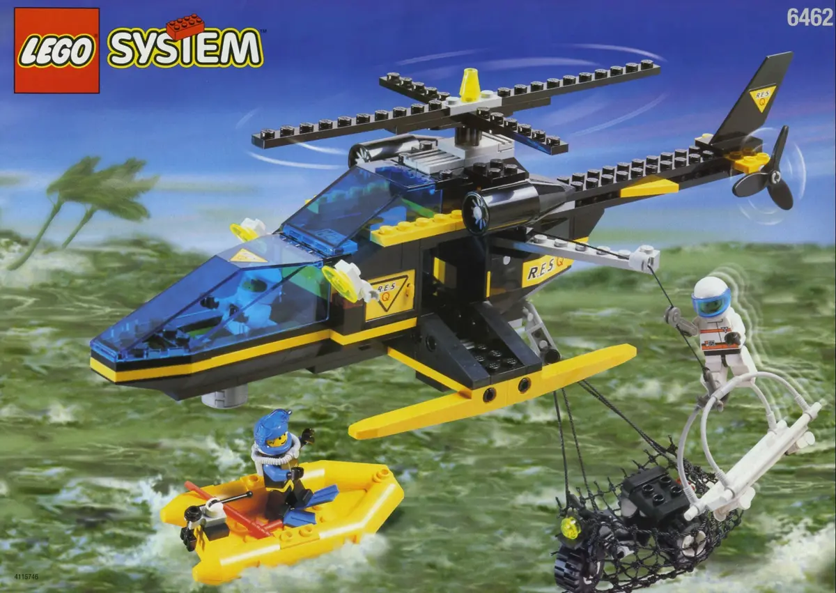 LEGO Town 6462 Aerial Recovery set