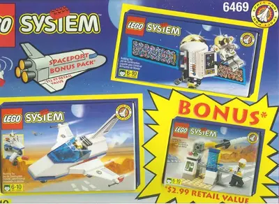 LEGO Town 6469 Space Port Value Pack set
