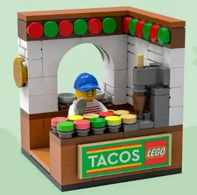LEGO Promotional 6469488 Taco stand set