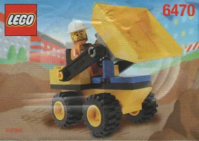 LEGO Town 6470 Mini Dump Truck set