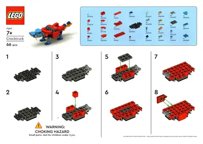 LEGO Dreamzzz 6471330 Crocktruck set