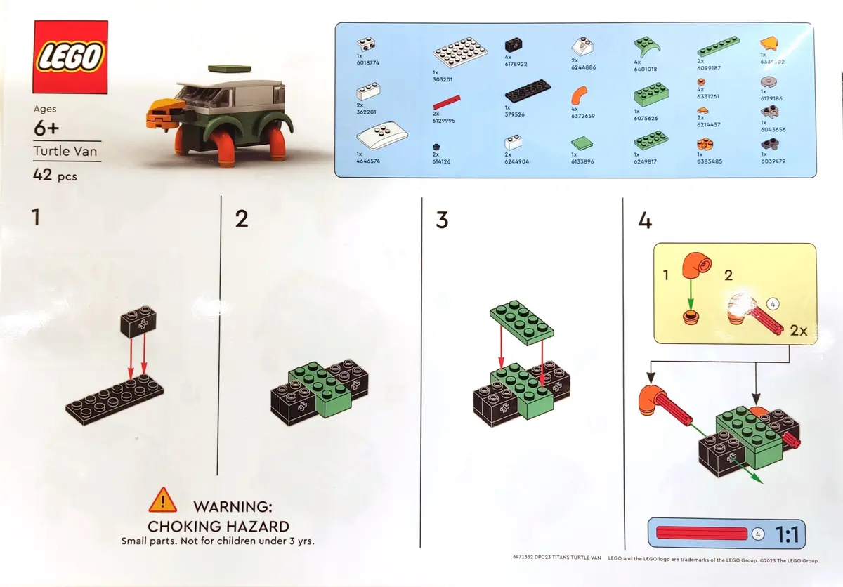 LEGO Dreamzzz 6471332 Turtle Van set, image 3