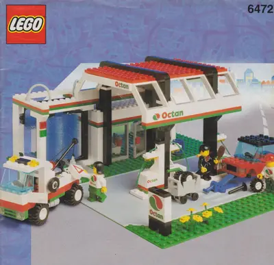 LEGO Town 6472 Gas N' Wash Express set