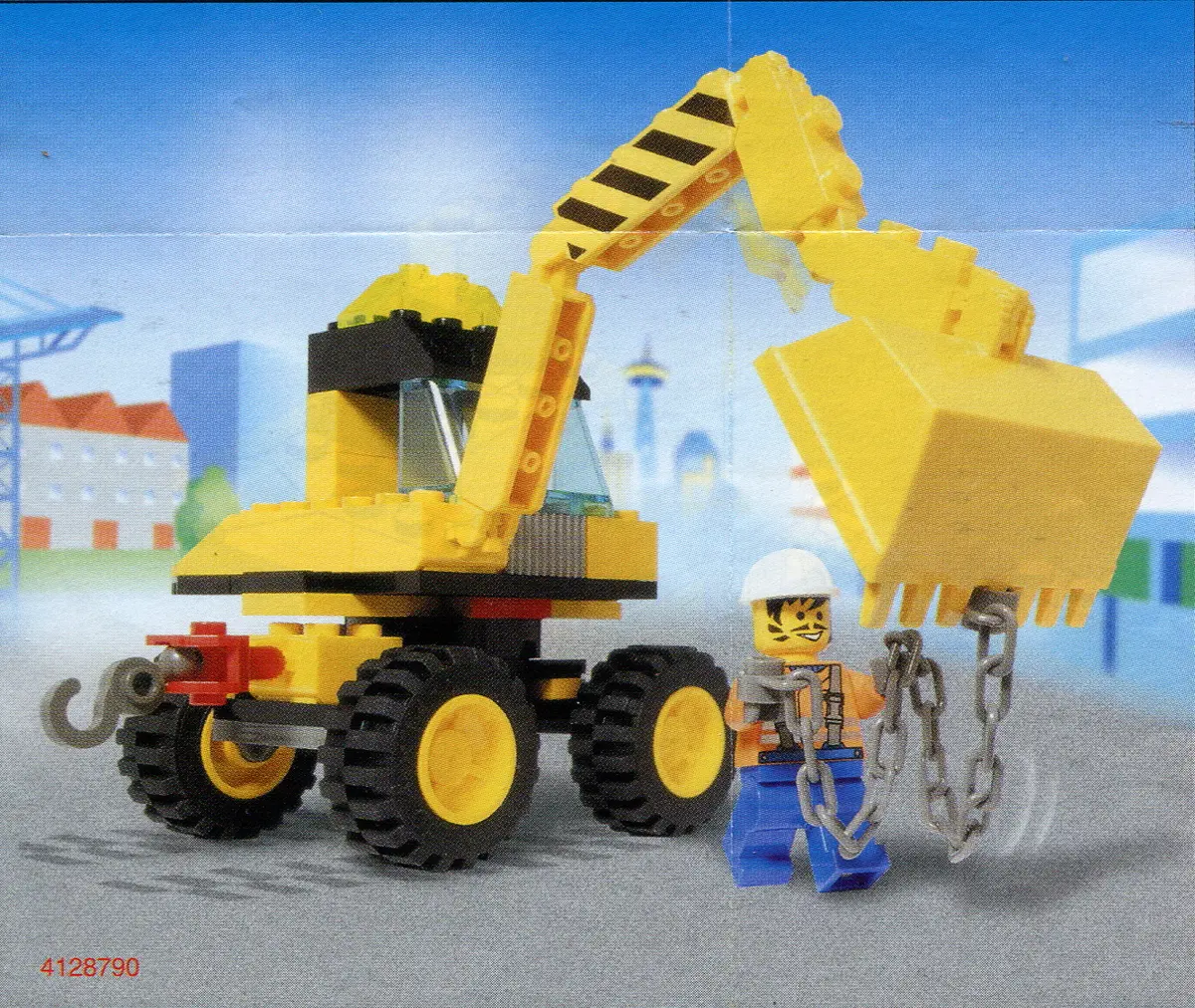 LEGO Town 6474 4-Wheeled Front Shovel set