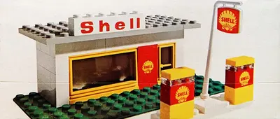 LEGO LEGOLAND 648 Service Station set