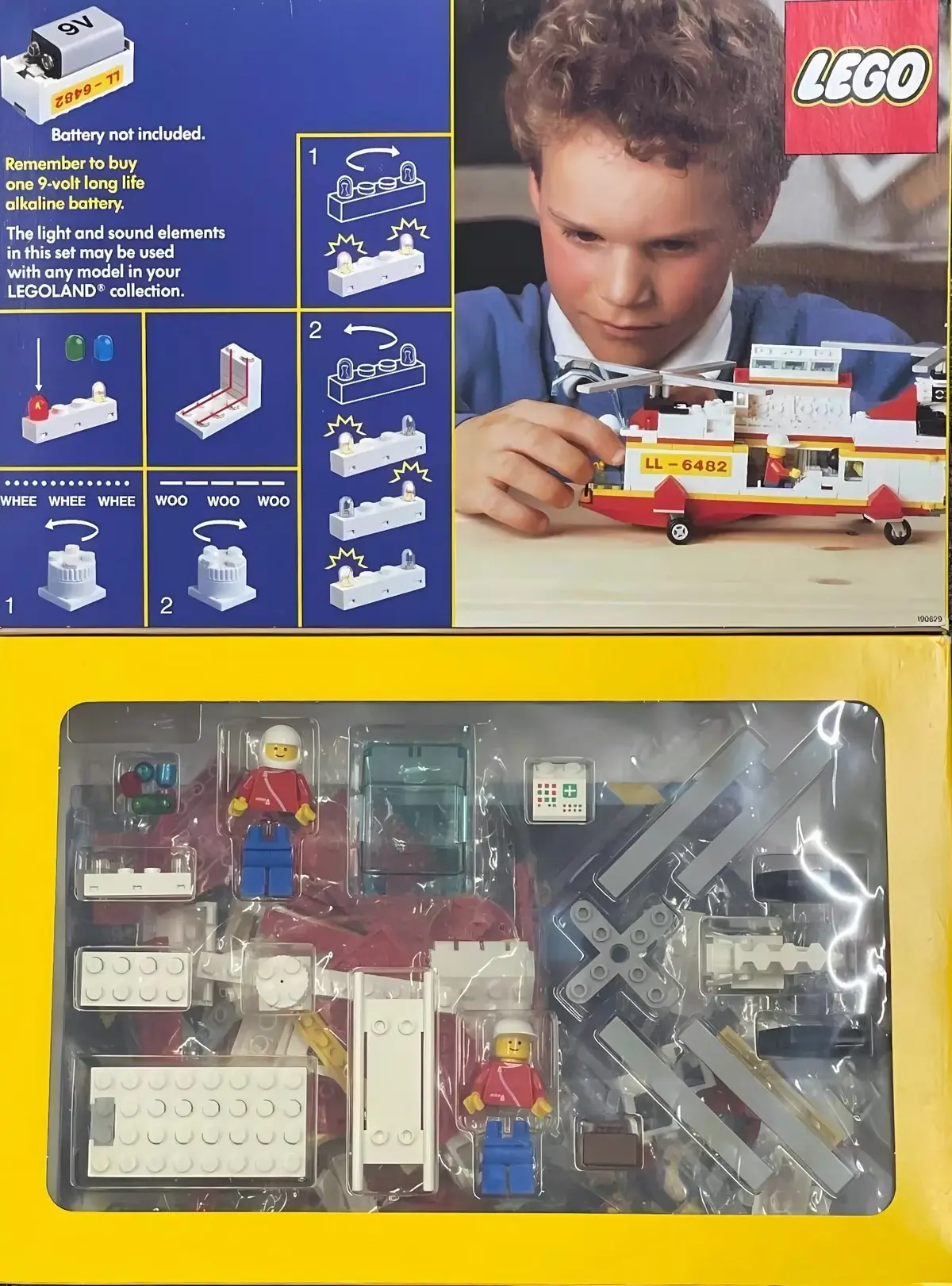 LEGO Town 6482 Rescue Helicopter set, image 4