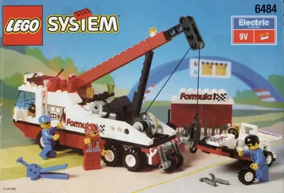 LEGO Town 6484 F1 Hauler set