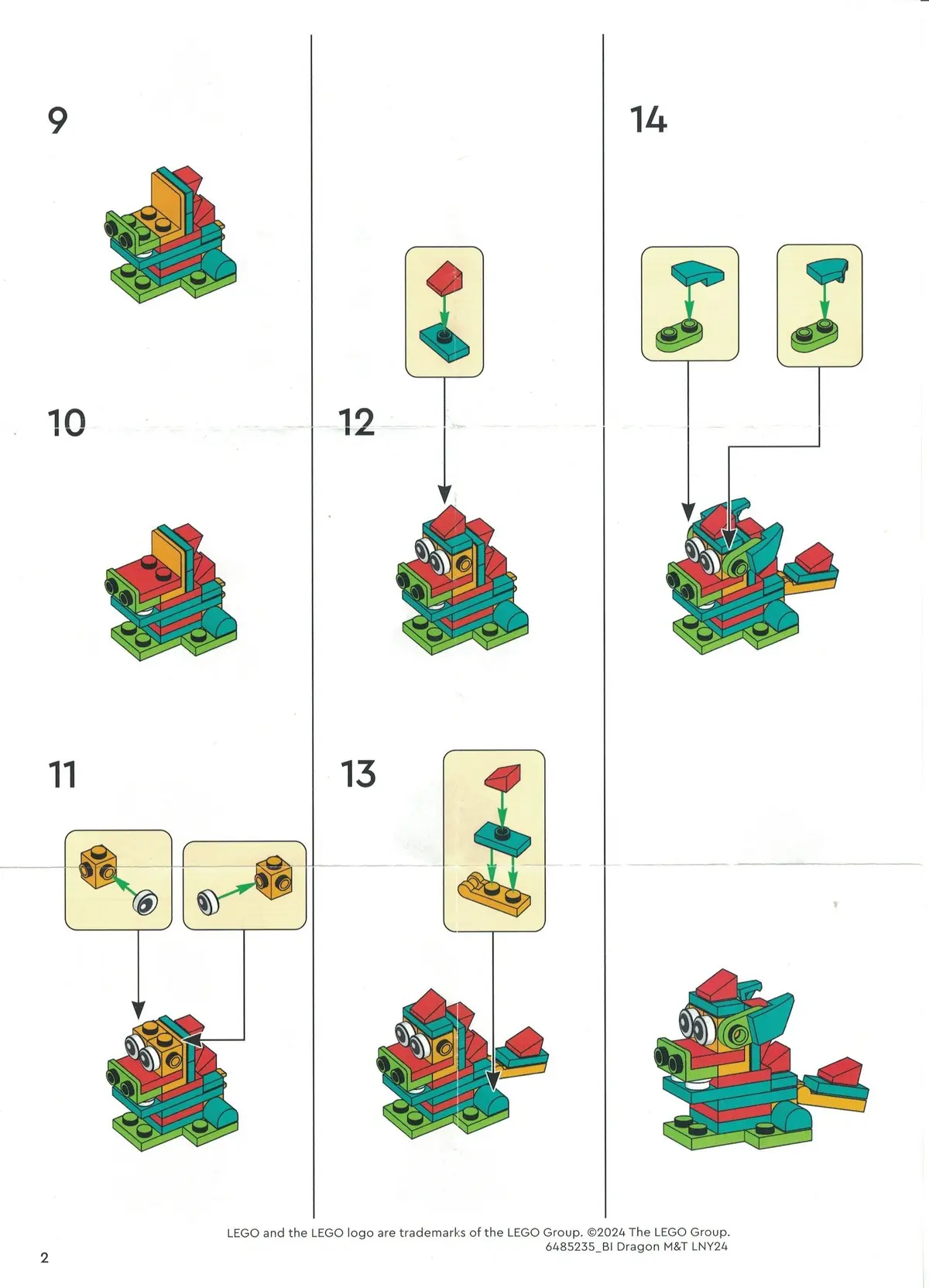 LEGO Miscellaneous 6485235 Dragon set, image 2