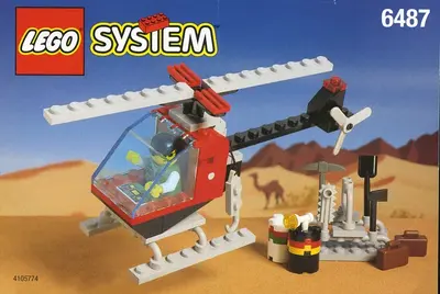 LEGO Town 6487 Mountain Rescue set