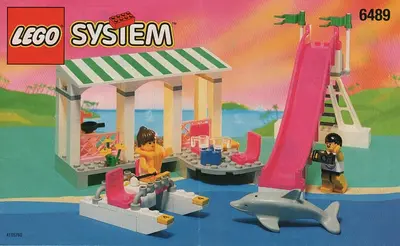 LEGO Town 6489 Seaside Holiday Cottage set
