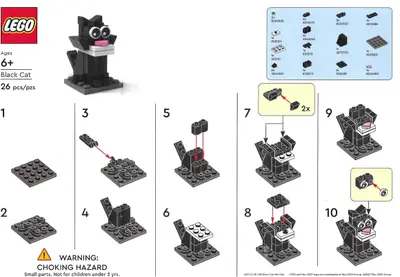 LEGO Promotional 6491112 Black Cat set