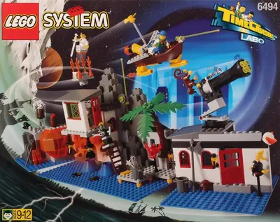 LEGO Time Cruisers 6494 Magic Mountain Time Lab set