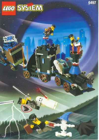 LEGO Time Cruisers 6497 Twisted Time Train set