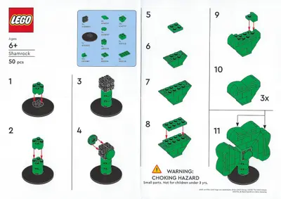 LEGO Promotional 6501726 Shamrock set