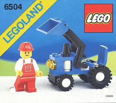 LEGO Town 6504 Tractor set