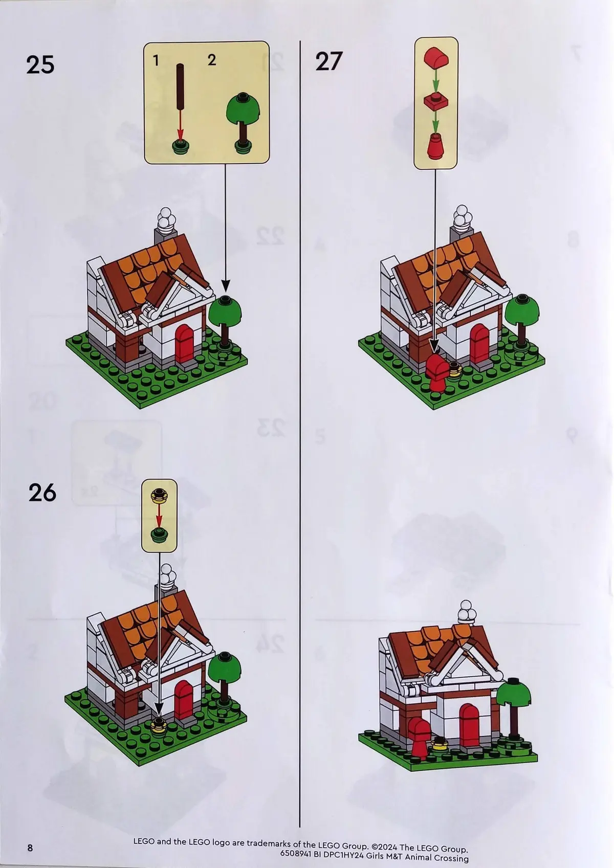 LEGO Animal Crossing 6508941 Fauna's House set, image 9