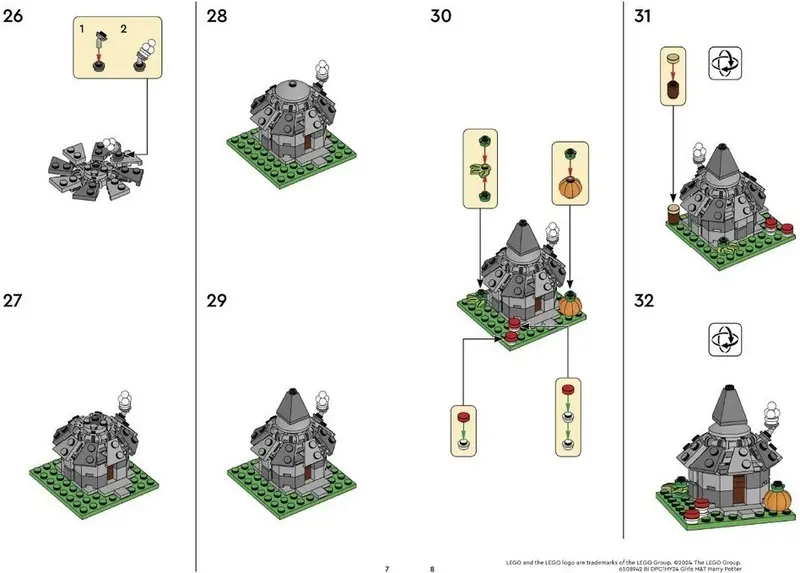 LEGO Harry Potter 6508942 Hagrid's Hut set, image 5
