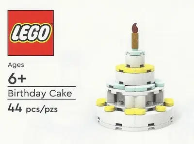 LEGO Seasonal 6509762 Birthday Cake set