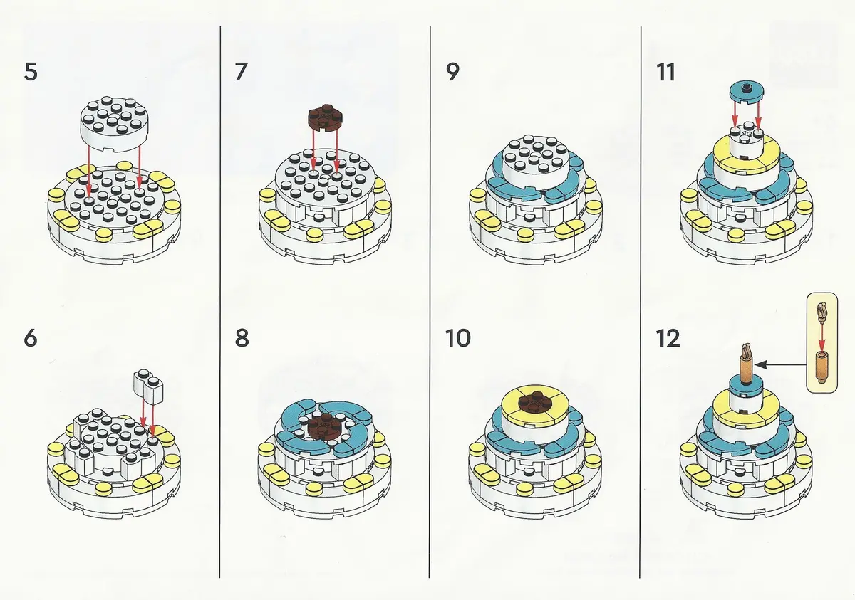 LEGO Seasonal 6509762 Birthday Cake set, image 3