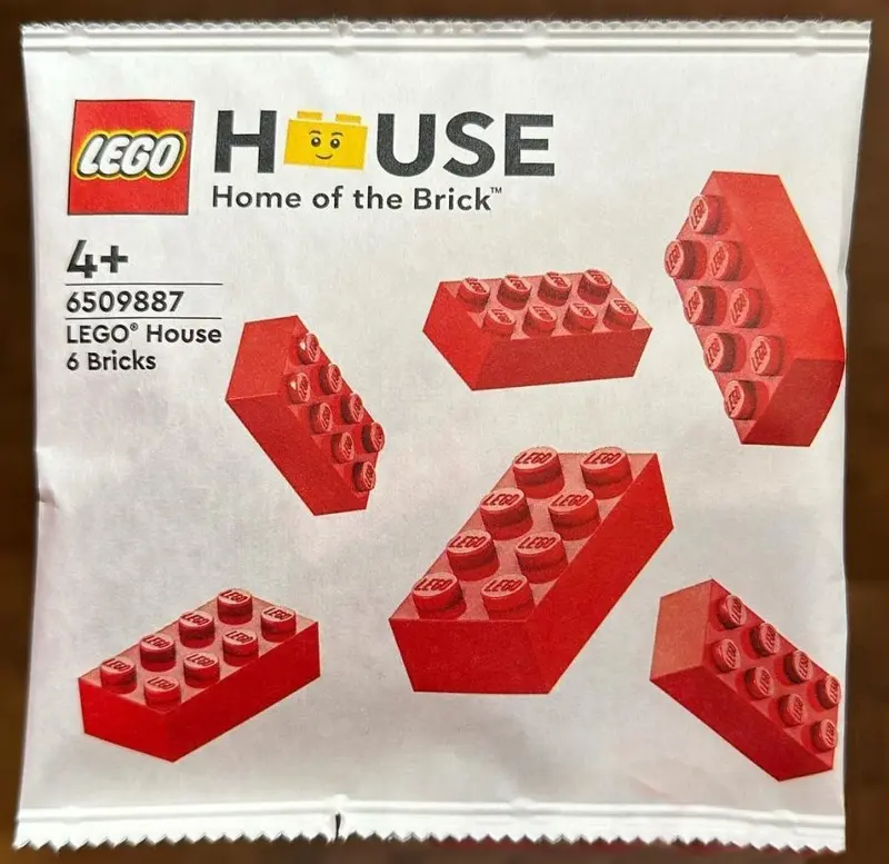LEGO Promotional 6509887 LEGO House 6 Bricks set