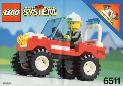 LEGO Town 6511 Rescue Runabout set