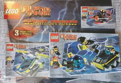 LEGO Alpha Team 65118 Alpha Team Secret Mission Collector's Pack set