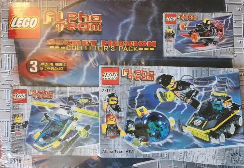 LEGO Alpha Team 65118 Alpha Team Secret Mission Collector's Pack set