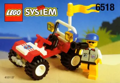 LEGO Town 6518 Baja Buggy set