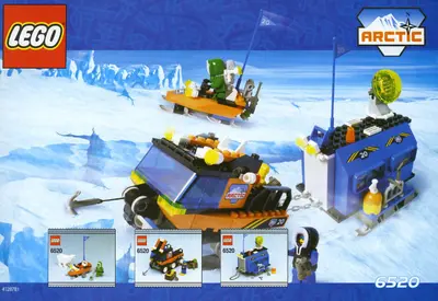 LEGO Town 6520 Mobile Outpost set