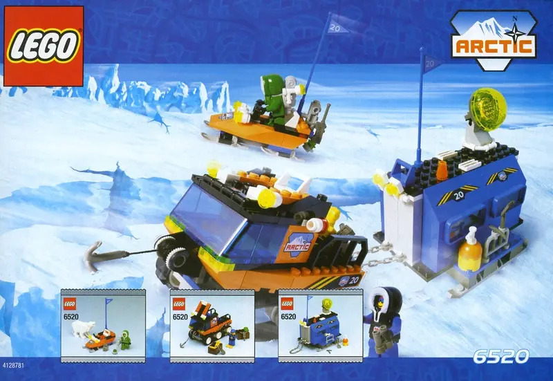 LEGO Town 6520 Mobile Outpost set