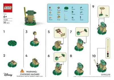 LEGO Star Wars 6520658 Yoda set