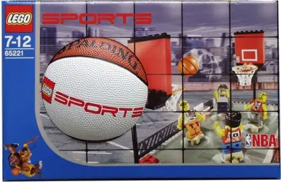 LEGO Sports 65221 Street Basketball set with Spalding mini-basketball set