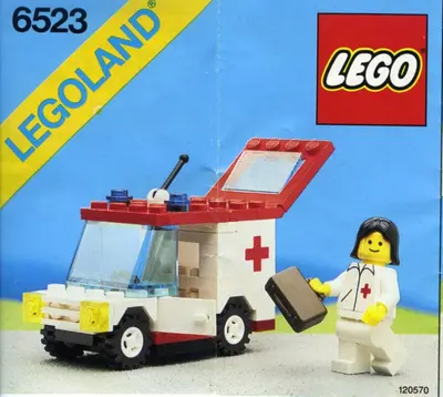 LEGO Town 6523 Red Cross set