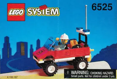 LEGO Town 6525 Blaze Commander set