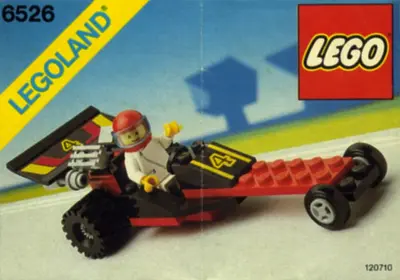 LEGO Town 6526 Red Line Racer set