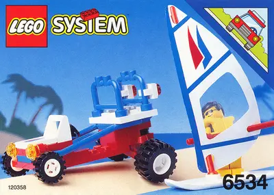 LEGO Town 6534 Beach Bandit set