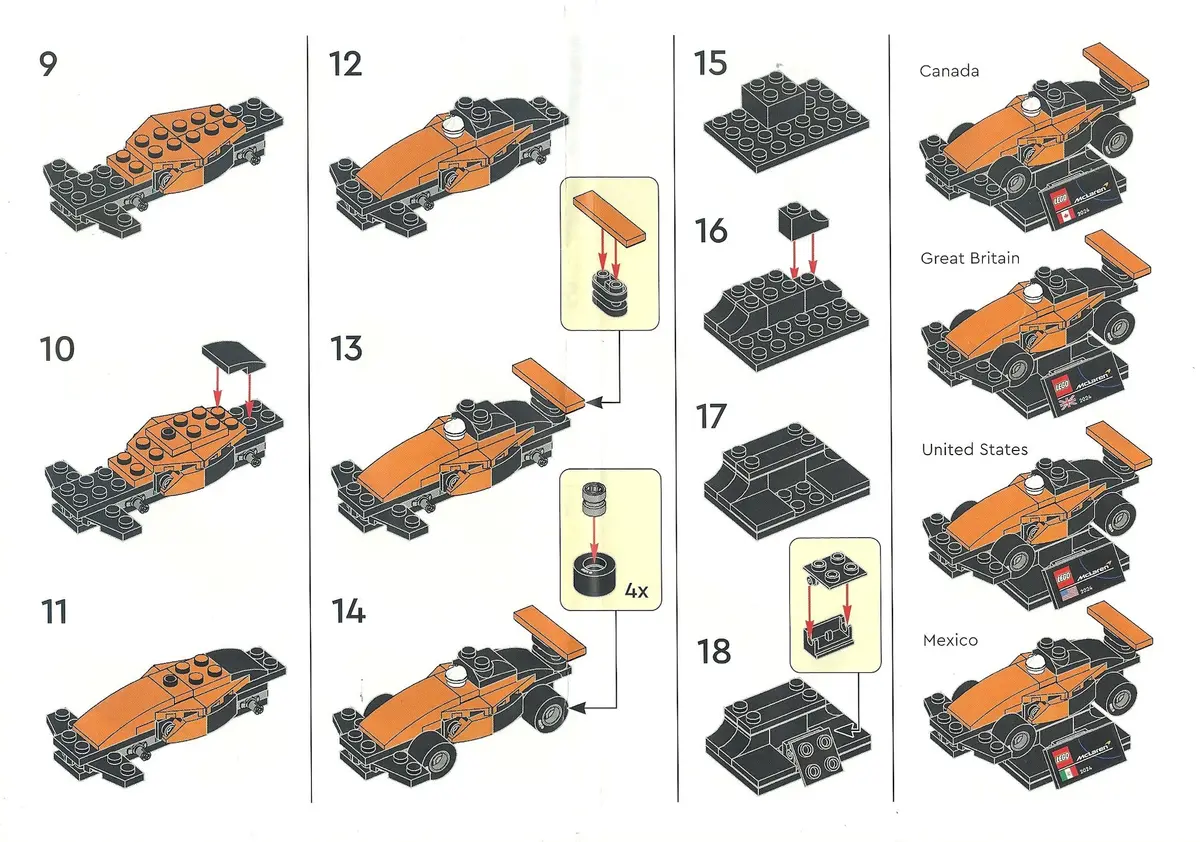 LEGO Promotional 6535388 McLaren F1 set, image 3